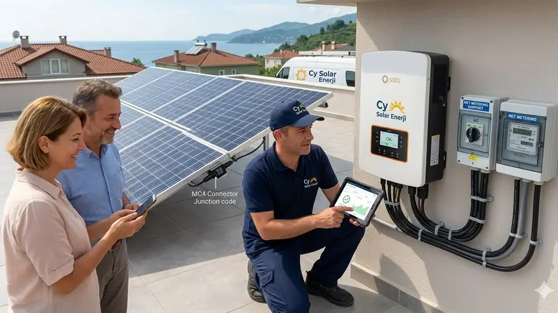 Güneş Enerjisi Sistemi Kurulum Aşamaları 2026 | Adım Adım Rehber