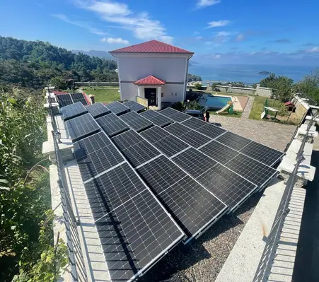Giresun Keşap'ta 14.4 KW Tommatech Ile Yüksek Verimli Çatı GES
