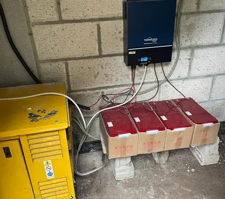 Giresun Yavuzkemal Camiine Off-Grid GES Kurulumu