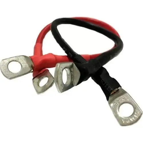 Aküler Arası bağlantı Kablosu 25mm 30 Cm Set