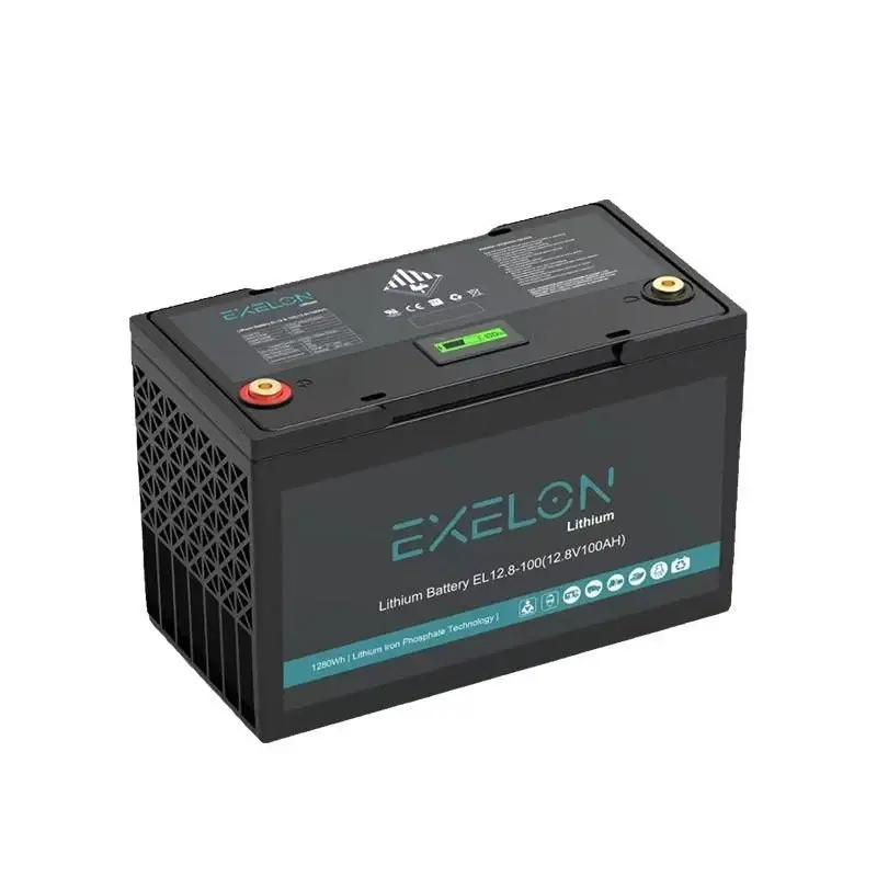 Exelon 12.8V 100Ah LiFePO4 Lityum Akü | EL-12.8V 100Ah