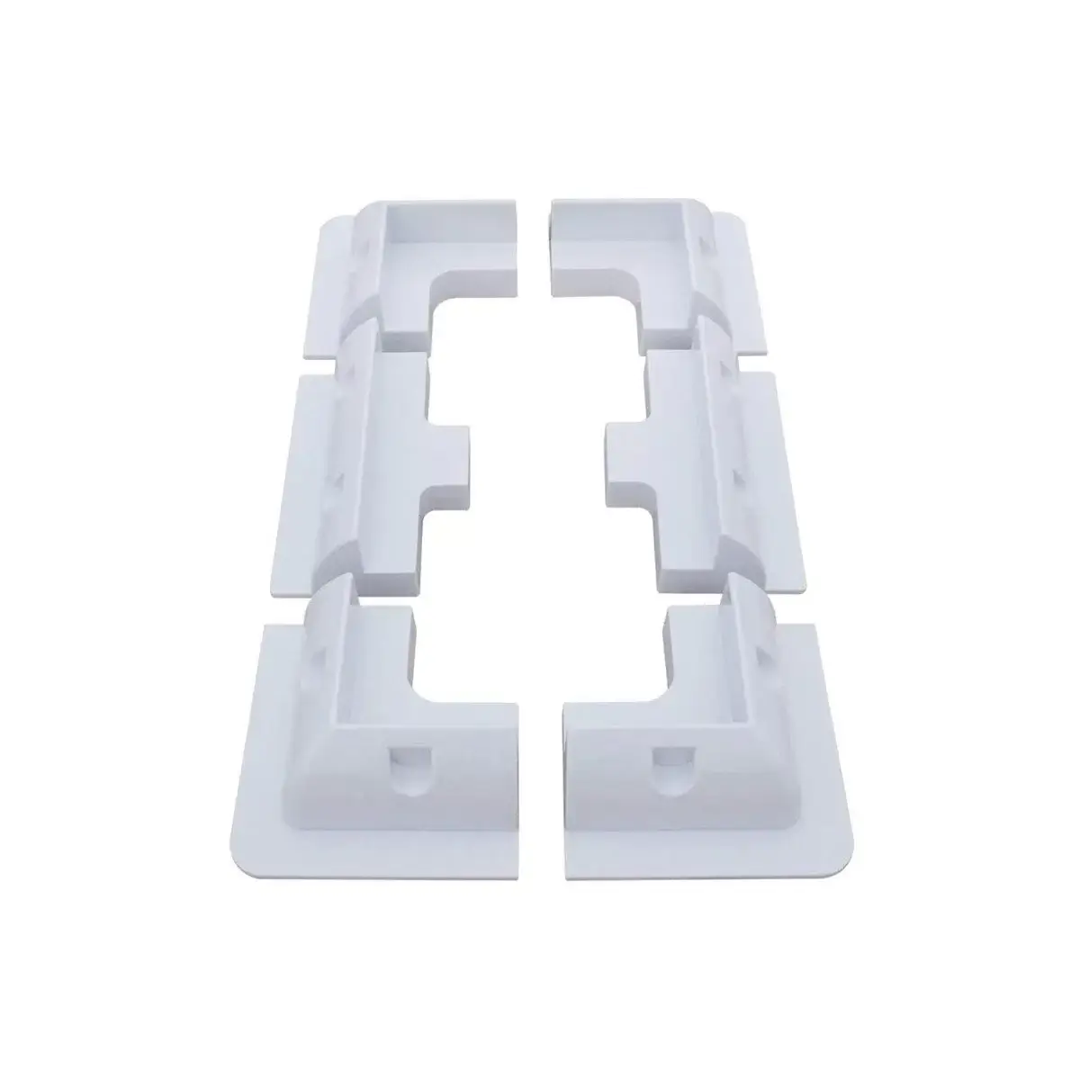 Karavan Güneş Paneli Montaj Seti (6 Parça) Beyaz