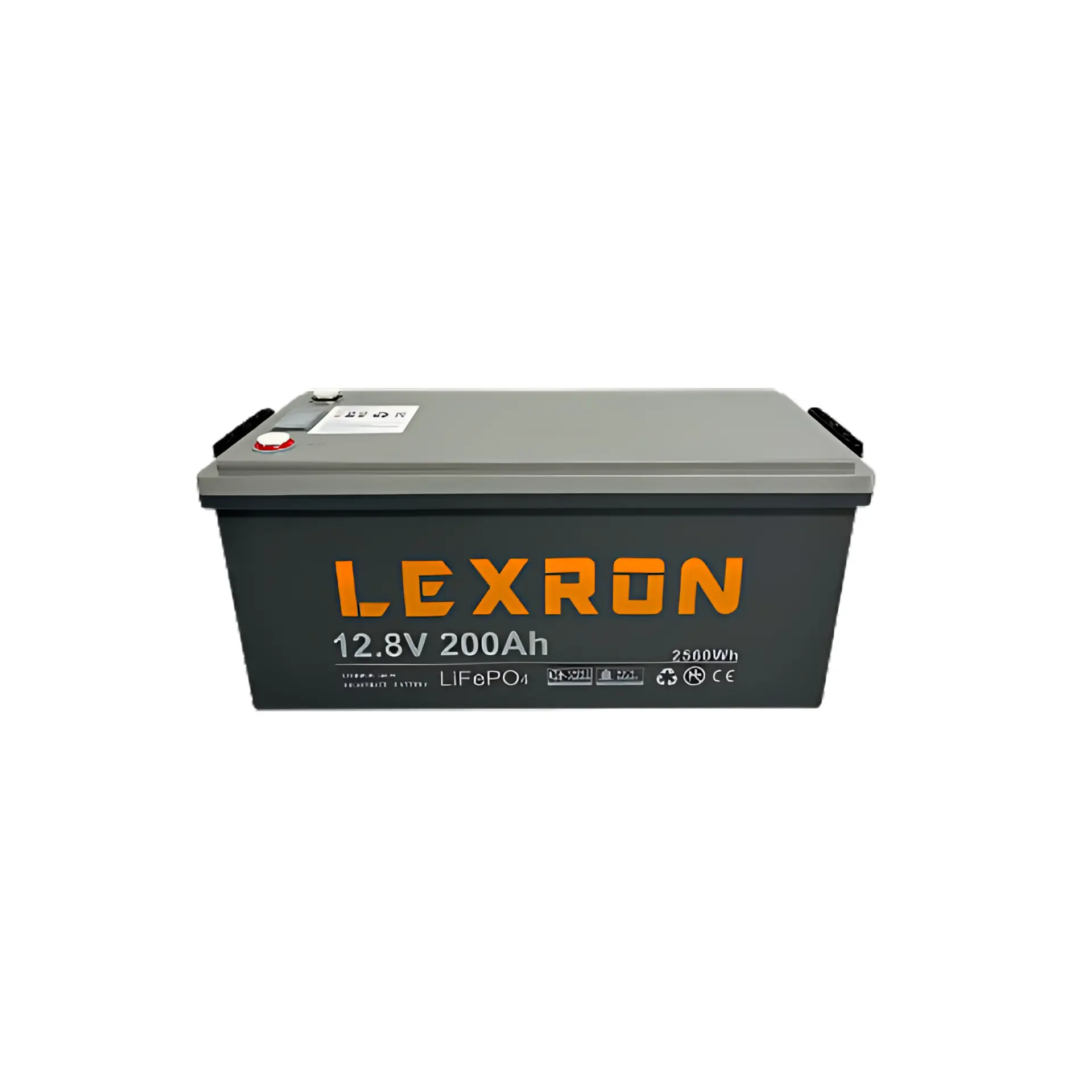 LEXRON 12.8V 200Ah LiFePO4 Lityum Batarya