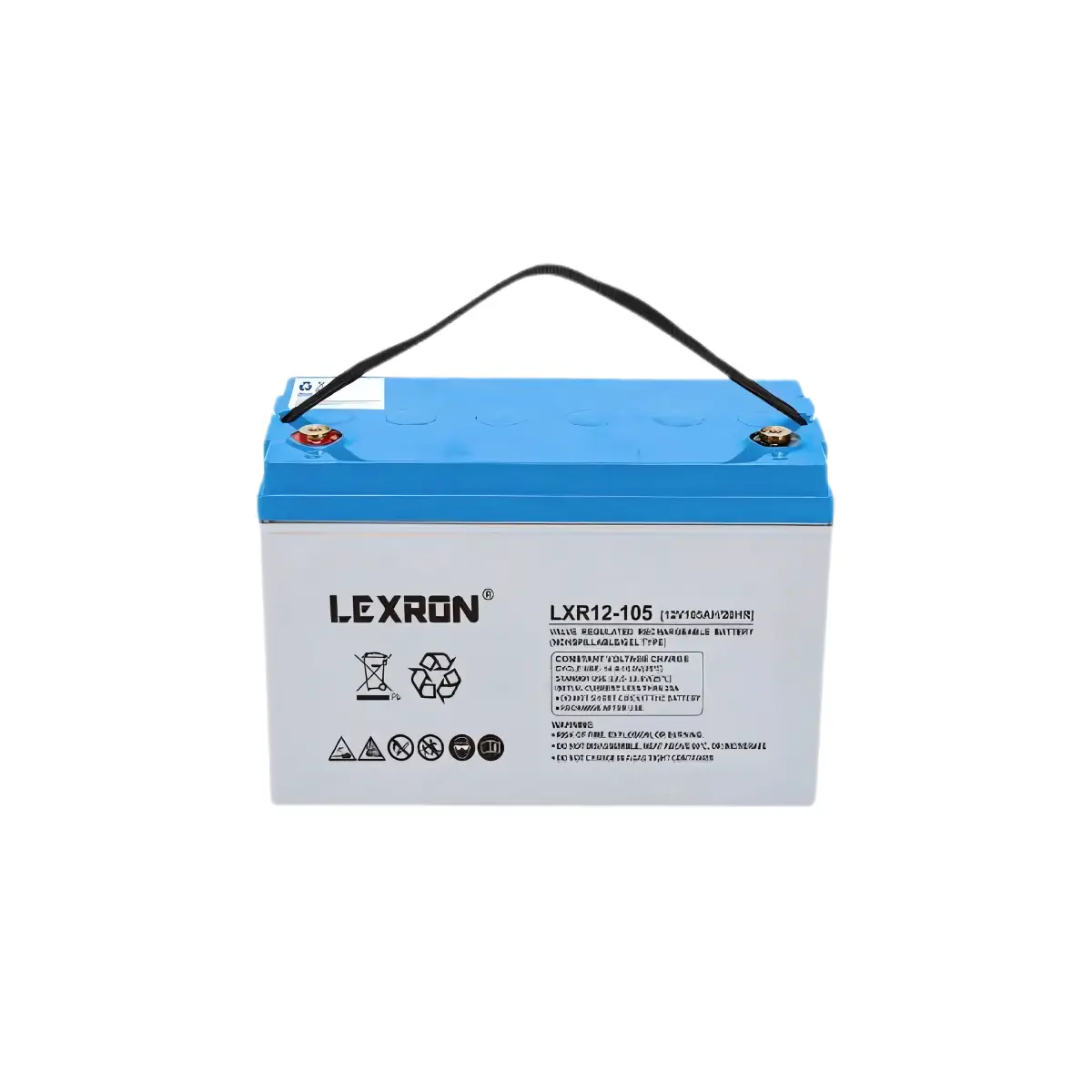LEXRON 12V 105Ah Nano-Karbon Jel Akü