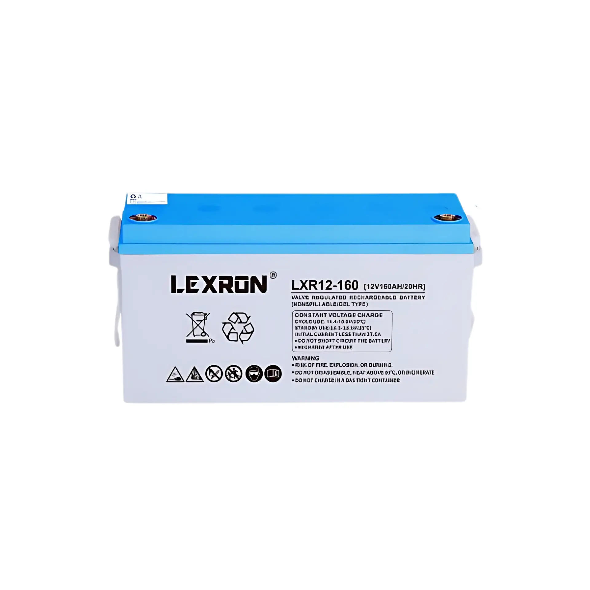 LEXRON 12V 160Ah Nano-Karbon Jel Akü