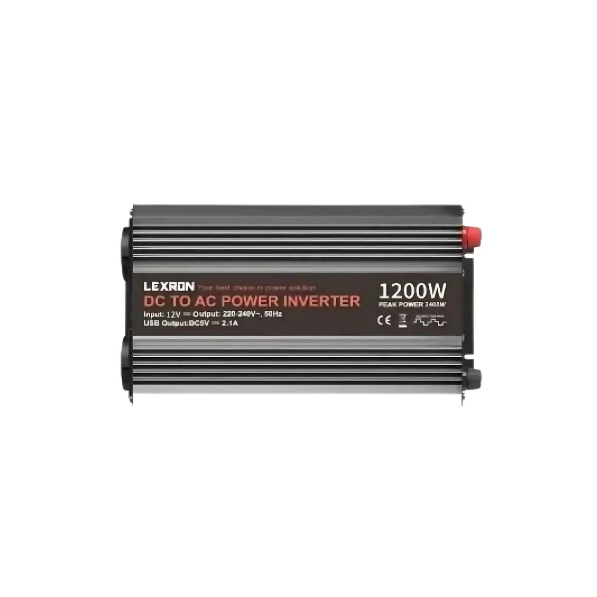 Lexron MS1200 12V 1200W Modifiye Sinüs İnverter | 2400W Surge