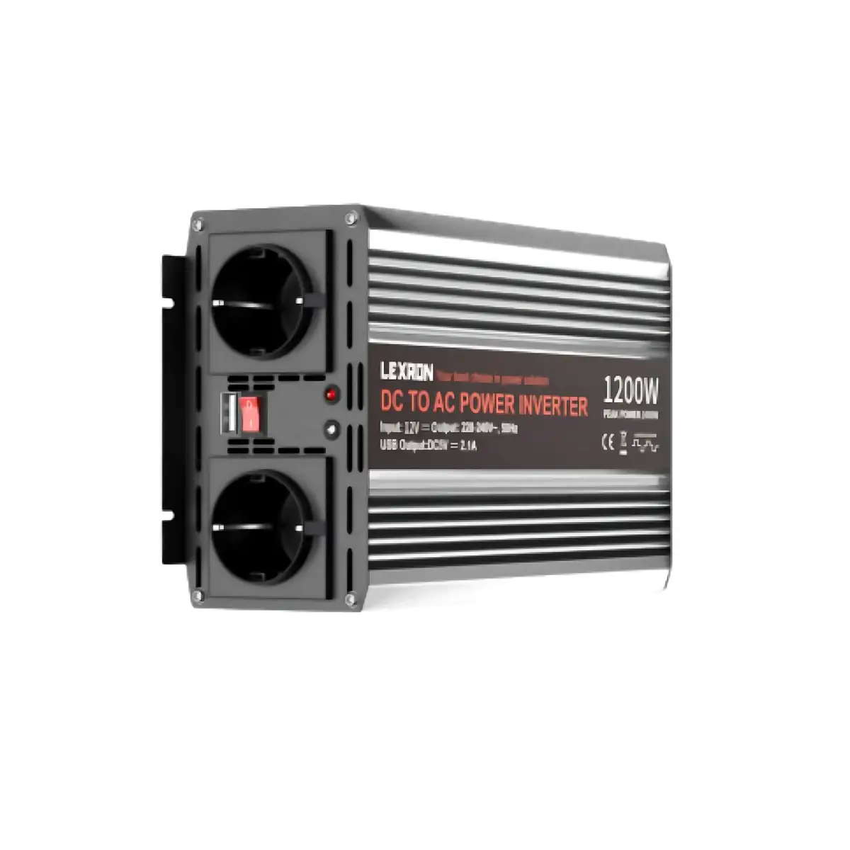 Lexron MS12002L 24V 1200W Modifiye Sinüs İnverter | 2400W Surge