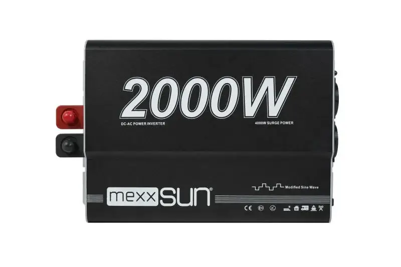 Mexxsun 12V 2000W Modifiye Sinüs İnverter | 4000W Peak