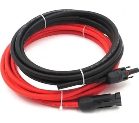 6 Mm Solar Kablo 30 Metre Mc4 Konnektörlü 15+15mt