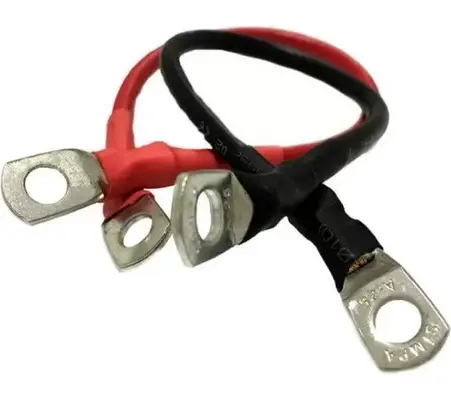 Aküler Arası bağlantı Kablosu 25mm 30 Cm Set