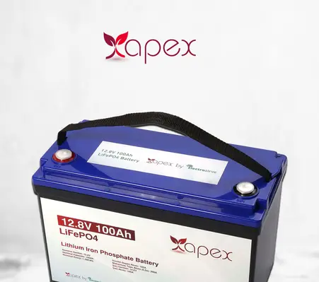 Apex 100 Amper Lityum Akü – 12.8V 100Ah LiFePO4