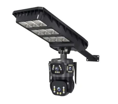 İnox Digital X106 4G Çift Kameralı Sokak Lambalı Solar Kamera | IP66