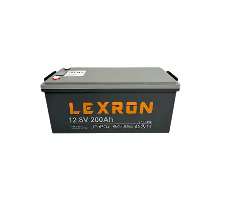 LEXRON 12.8V 200Ah LiFePO4 Lityum Batarya