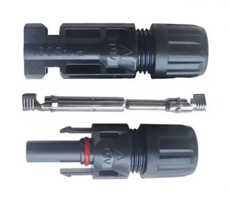 MC4 Solar Konnektör IP67 (1 Çift – Erkek & Dişi) 1000V 30A