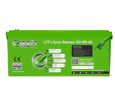 Orbit 12V 420Ah LiFePO4 Lityum Akü GU Serial