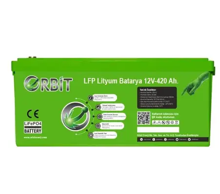 Orbit 12V 420Ah LiFePO4 Lityum Akü VP Serial