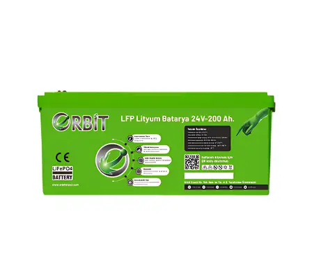 Orbit 24V 210Ah LiFePO4 Lityum Akü GU Serial
