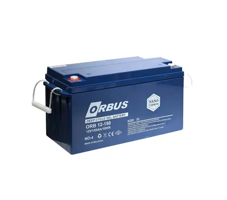 Orbus 12V 150Ah Deep Cycle Nano Carbon Jel Akü