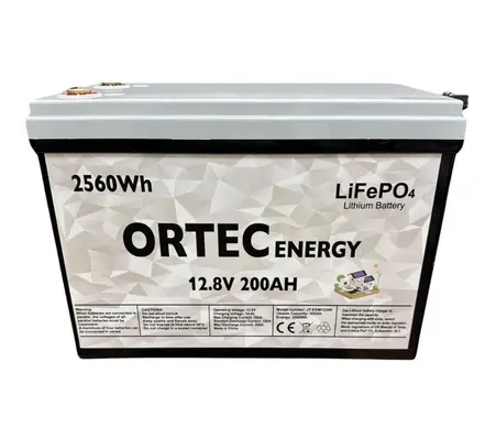 ORTEC 12.8V 200Ah LiFePO4 Lityum Akü