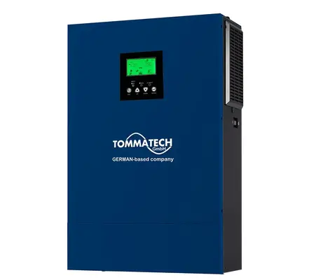 TommaTech C ProX 8K 48V Tek Faz MPPT Akıllı İnverter | Dual Output & Off-Grid