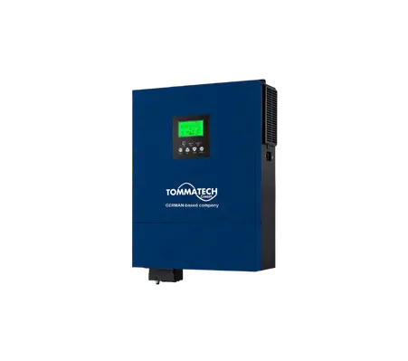 TommaTech New ProX 4.2K 24V Akıllı İnverter | Tek Faz, Off-Grid, Dual Output, MPPT