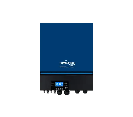 TommaTech Plus 11K 48V MPPT Akıllı İnverter | 1 Faz, 11kW, Hibrit Sistem Uyumlu