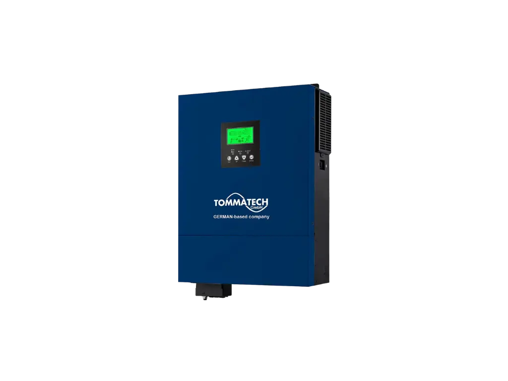 TommaTech New ProX 4.2K 24V Akıllı İnverter | Tek Faz, Off-Grid, Dual Output, MPPT
